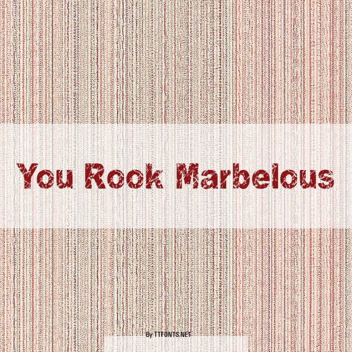 You Rook Marbelous example